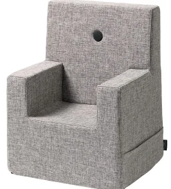 by KlipKlap Lænestol - Kids Chair XL - 63x49x42 cm - Multi Grey/