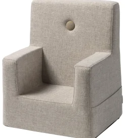 by KlipKlap Lænestol - Kids Chair - 43x43x50 cm - Beige m. Sand