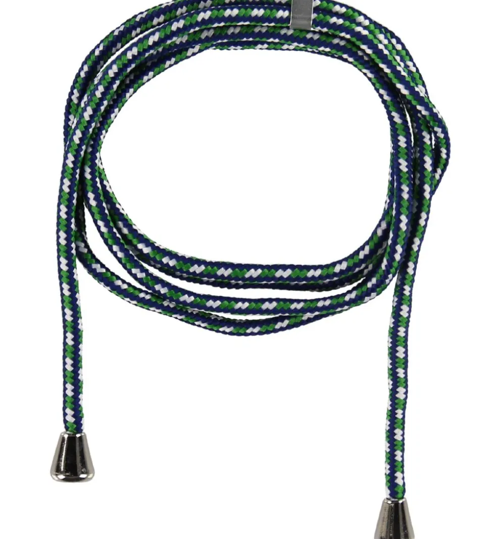 By Stær Ekstra Snor - Iphone Necklace - Navy/Grøn/Hvid