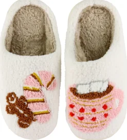 By Stær Hjemmesko - Slippers Jul - Rosa/Brun