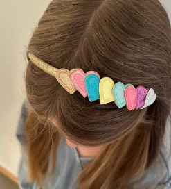 By Stær Hårbøjle - Hjerte - Guld