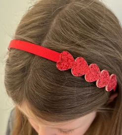 By Stær Hårbøjle - Hjerte - Rød