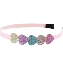 By Stær Hårbøjle - Hjerte - Regnbue Pastel