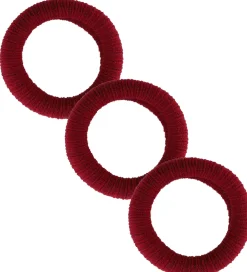 By Stær Hårelastik - 3-pak - Ea - Bordeaux