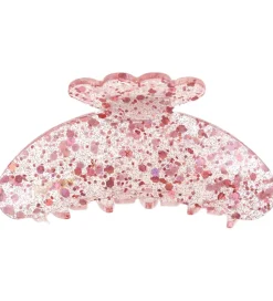 By Stær Hårklemme - Asta - 10x5 cm - Confetti Lyserød