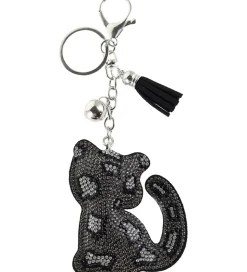 By Stær Nøglering - Kat - Grå Leo