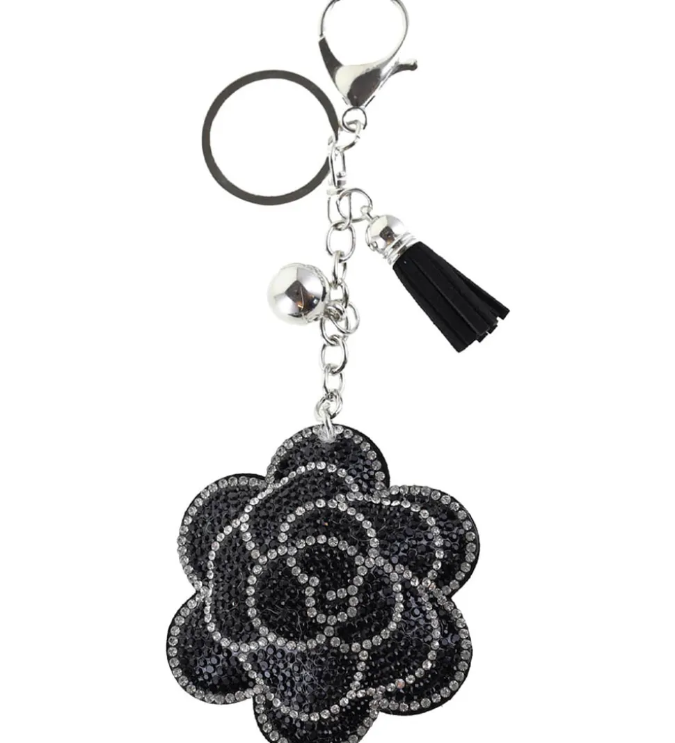 By Stær Nøglering - Rosie - Sort