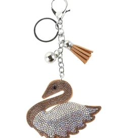 By Stær Nøglering - Svane - Guldfarvet/Multi