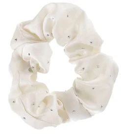 By Stær Scrunchie - Alma - Råhvid Sten