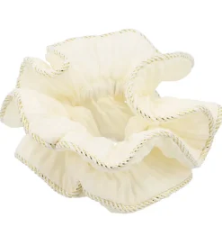 By Stær Scrunchie - Lilje - Råhvid