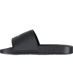 Calvin Klein Badesandaler - Logo Print Pool Slide - Sort