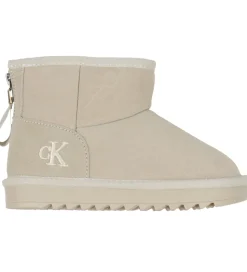 Calvin Klein Bamsestøvler- Fur Boot - Taupe