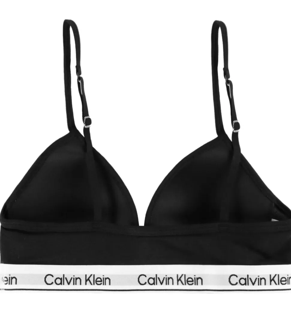Calvin Klein BH u. Bøjle - Triangle - 2-pak - Sort