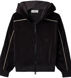 Calvin Klein Cardigan - Velour - Sort
