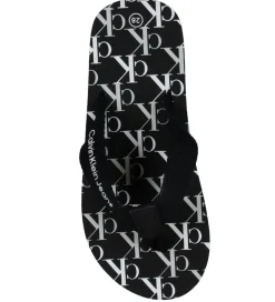 Calvin Klein Klipklapper - Logo Print - Sort