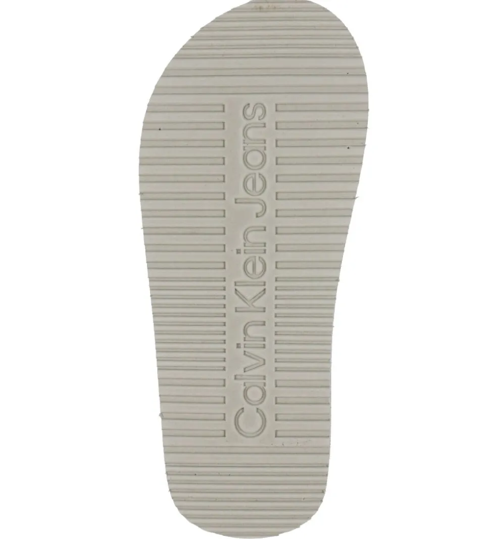 Calvin Klein Klipklapper - Logo Print - Sort