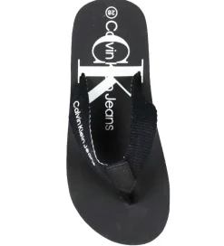 Calvin Klein Klipklapper - Logo Print - Sort