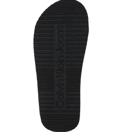 Calvin Klein Klipklapper - Logo Print - Sort