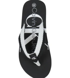 Calvin Klein Klipklapper - Sort m. Hvid