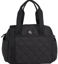 Calvin Klein Pusletaske - Quiltet - Ck Black