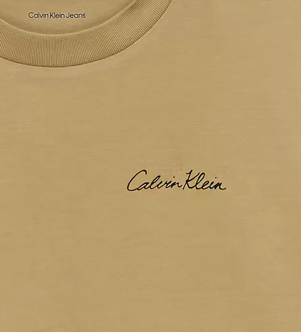 Calvin Klein T-shirt - Polaroid - Sandy Beige
