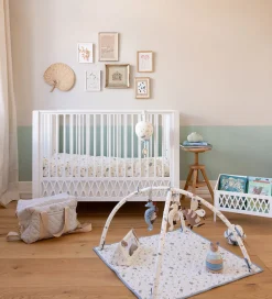 Cam Cam Babyseng - Luca - 126x67,5x101,5 cm - Hvid