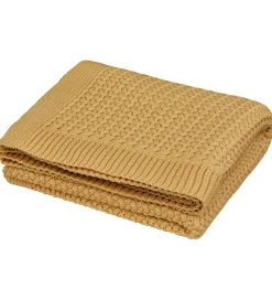 Cam Cam Babytæppe - Strik - Harper - Honey