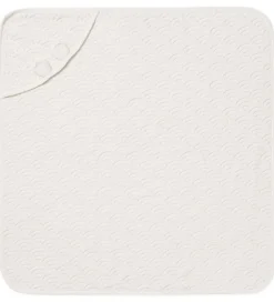 Cam Cam Badeslag - 80x80 - Off-White m. Ører