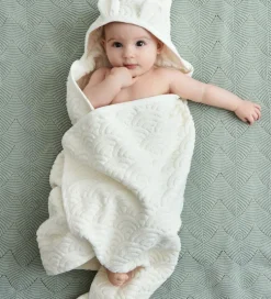 Cam Cam Badeslag - 80x80 - Off-White m. Ører