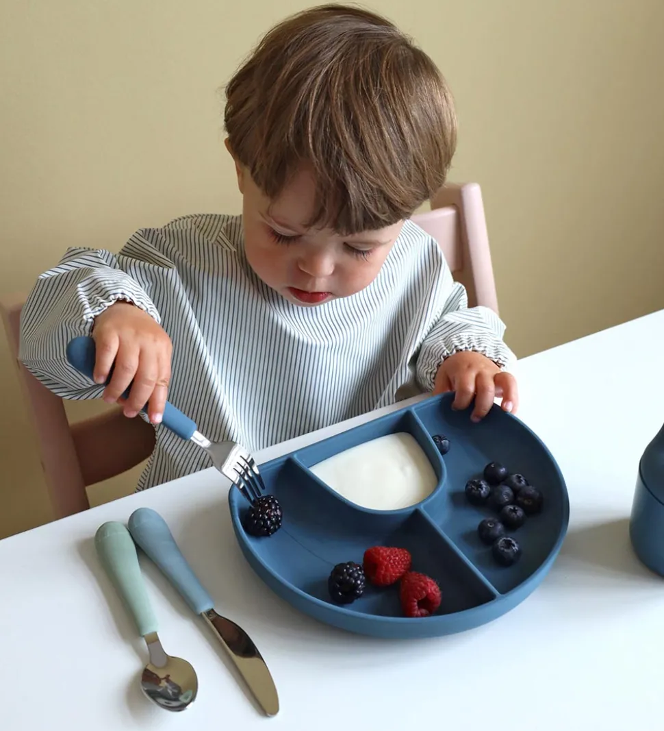 Cam Cam Bestiksæt - Silikone - Rainbow - Ocean Mix