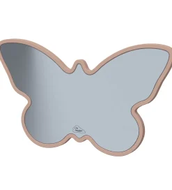 Cam Cam Børnespejl - Sommerfugl - Dusty Rose