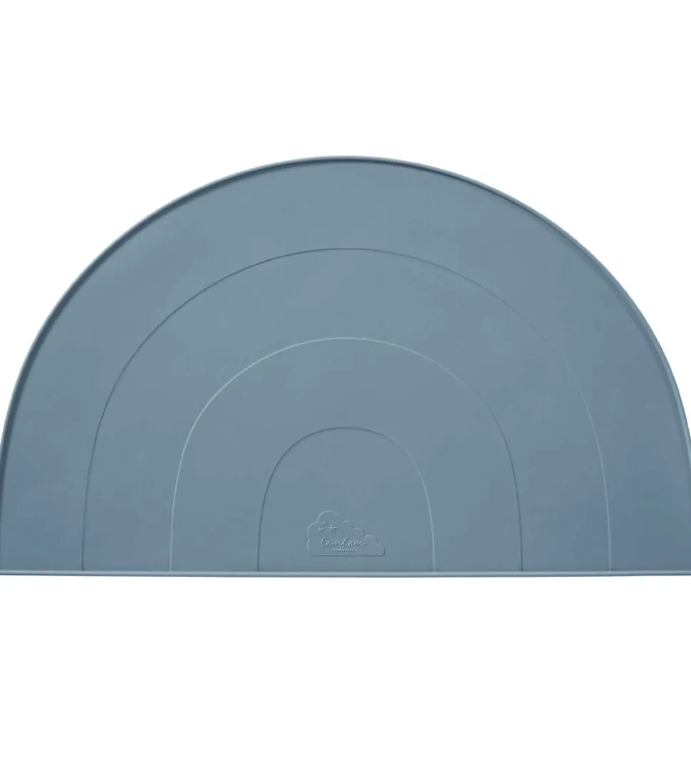 Cam Cam Dækkeserviet - Silikone - Regnbue - Midnight Mix