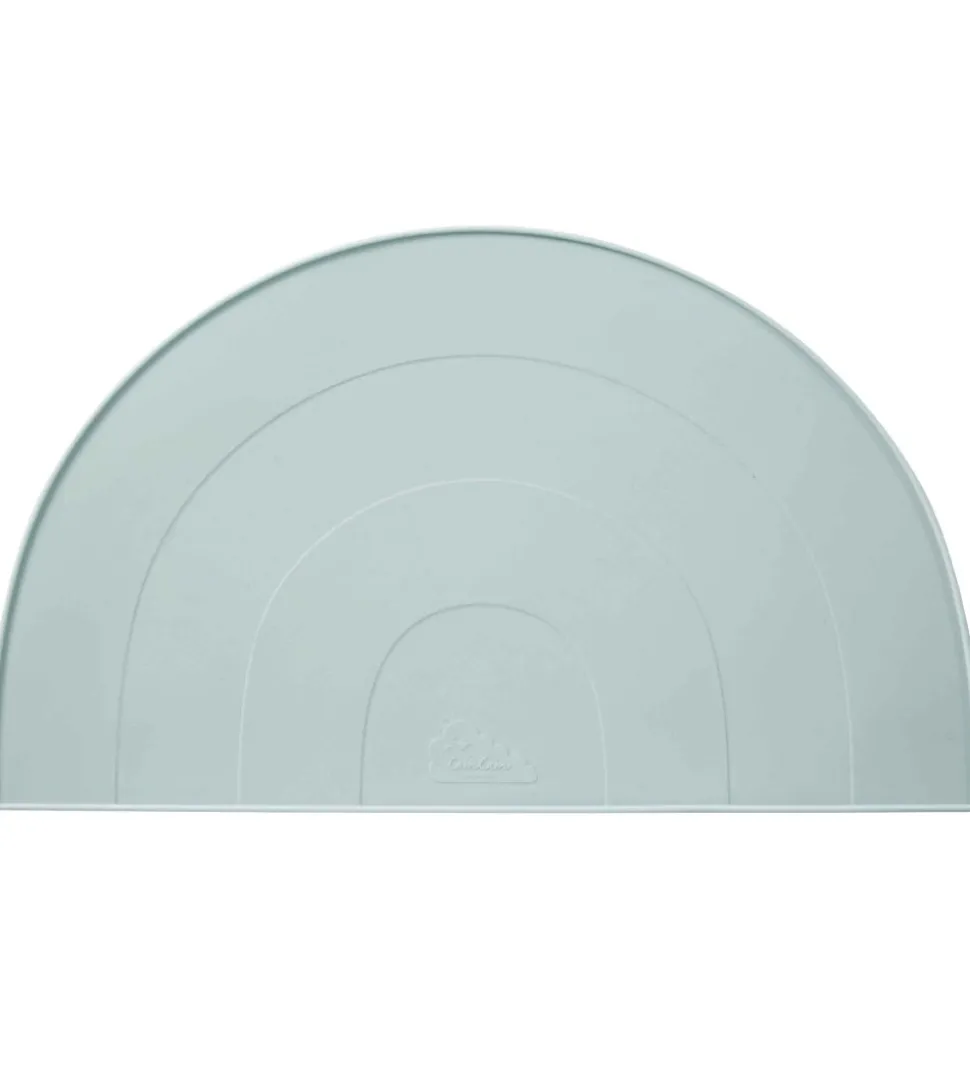 Cam Cam Dækkeserviet - Silikone - Regnbue - Petroleum