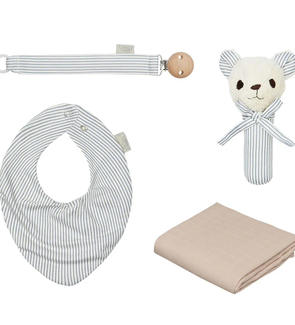 Cam Cam Gaveæske - Classic Stripes Blue