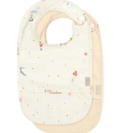 Cam Cam Hagesmække m. Lomme - 2-pak - Carousel