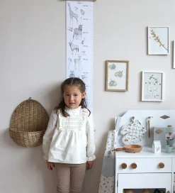 Cam Cam Højdemåler - Dyr og Planter - Mixed Colors