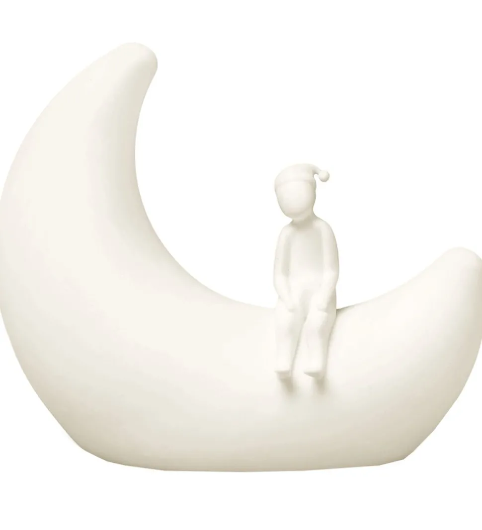 Cam Cam Lampe - Moon Night Light - Off White