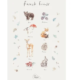 Cam Cam Plakat - Forest Friends