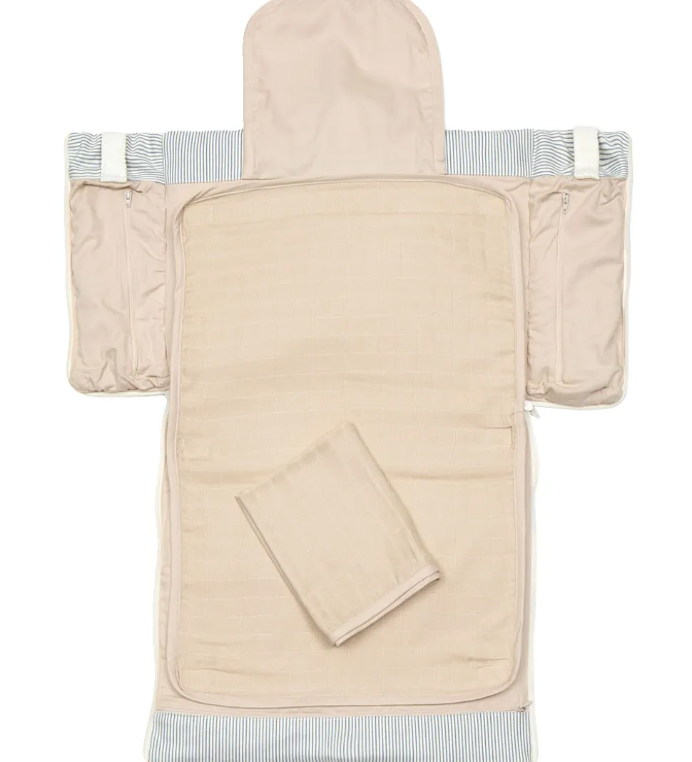 Cam Cam Pusletaske - Fold-Out - Classic Stripes Blue