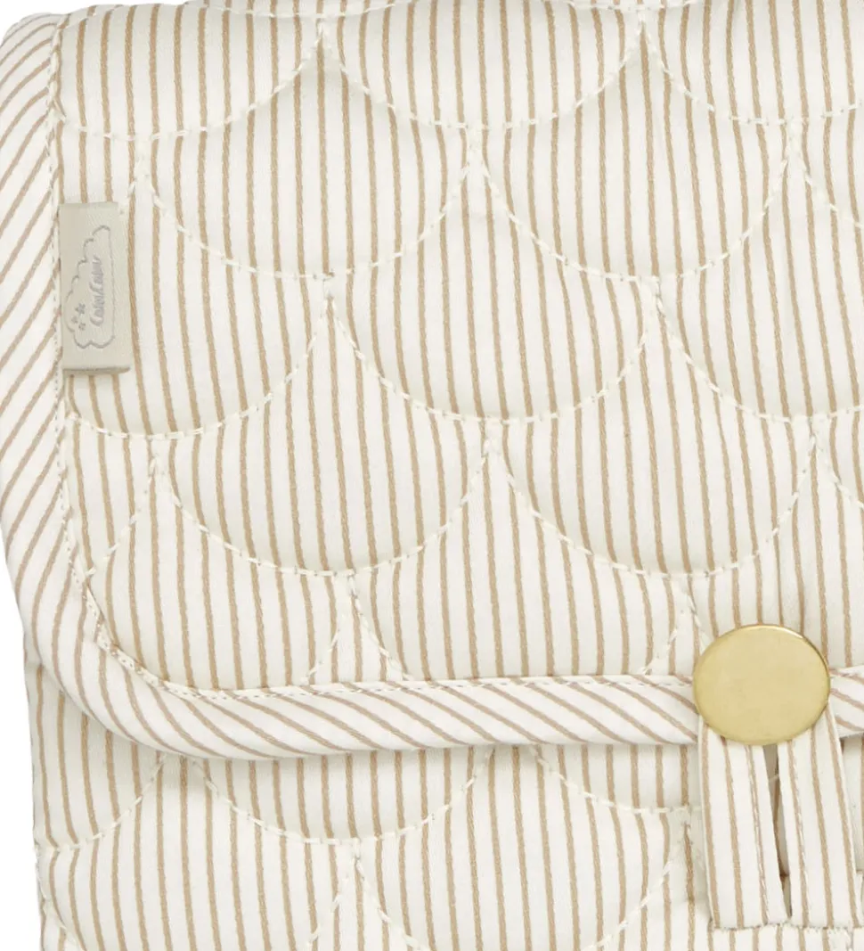 Cam Cam Pusleunderlag - Classic Stripes Camel