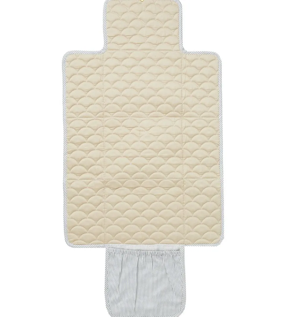 Cam Cam Pusleunderlag - Quilted - 70x44 cm - Classic Stripes Blu