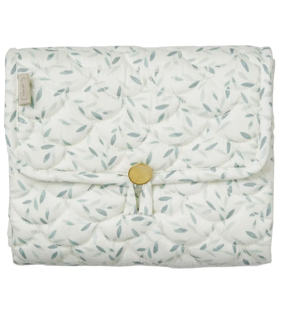 Cam Cam Pusleunderlag - Quilted - Green Leaves