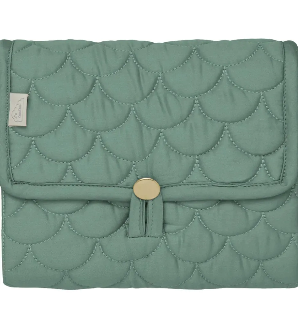 Cam Cam Pusleunderlag - Quilted - 70x44 cm - Ivy Green