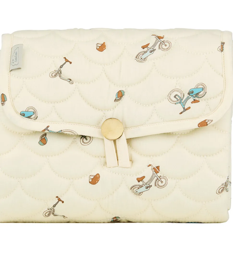 Cam Cam Pusleunderlag - Quilted - 70x44 cm - Bicycles