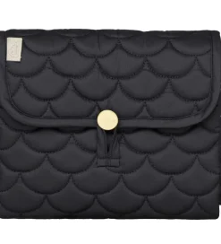 Cam Cam Pusleunderlag - 86x44 - Quilted - Sort