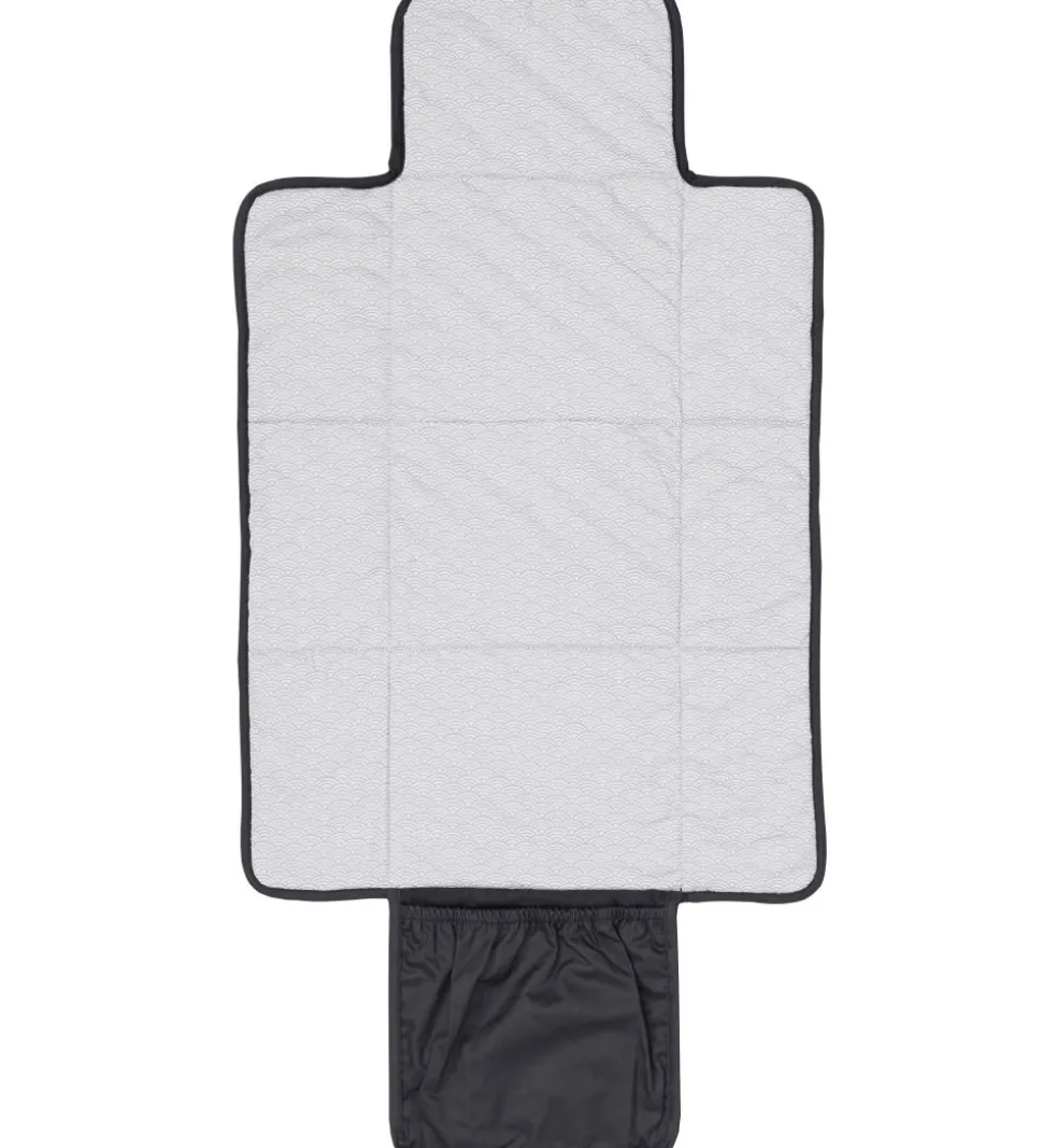 Cam Cam Pusleunderlag - 86x44 - Quilted - Sort