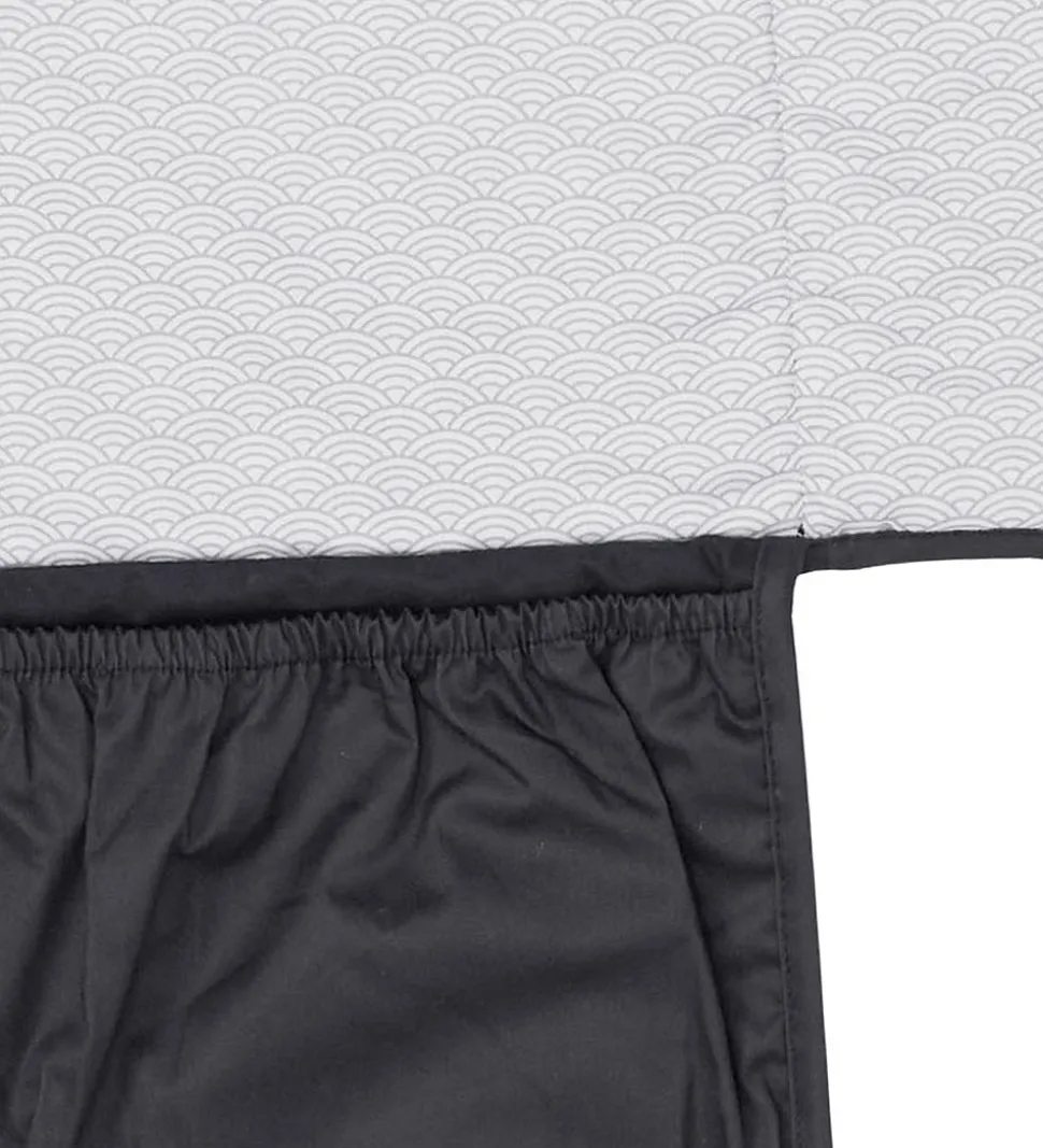 Cam Cam Pusleunderlag - 86x44 - Quilted - Sort