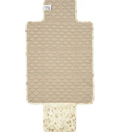 Cam Cam Pusleunderlag - 70x44 cm - Beige m. Blade/Som