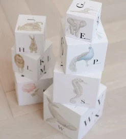 Cam Cam Stableklodser - 10 stk. - Alphabet Animals