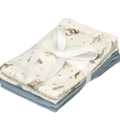 Cam Cam Vaskeklude - 4-pak - Sea Garden